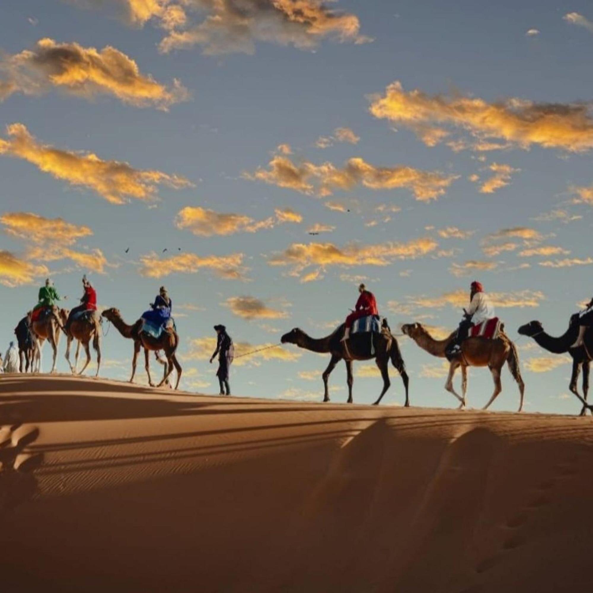 Готель Unique Sahara Camp Мерзуга Екстер'єр фото